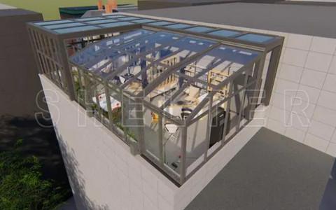 露臺(tái)庭院天井移動(dòng)陽(yáng)光房的建議